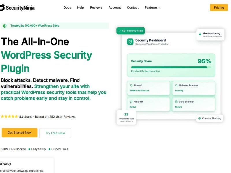 WP Security Ninja : protégez WordPress en 2026