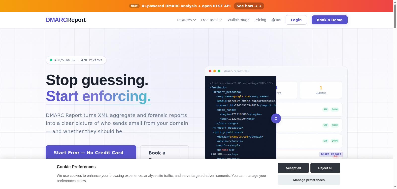 Capture d'écran d'une page web présentant un outil de sécurité informatique. L'outil semble aider à la vérification et à l'application de règles de sécurité pour les developpeurs.