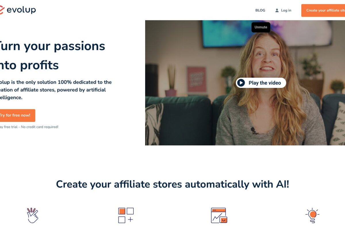 Evolup : la boutique d’affiliation Amazon hébergée en ligne