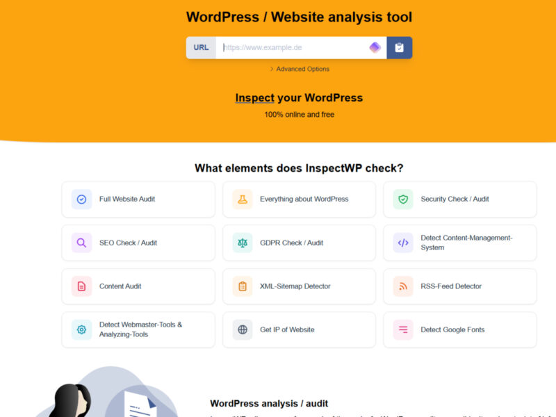 InspectWP : le diagnostic WordPress sans installation