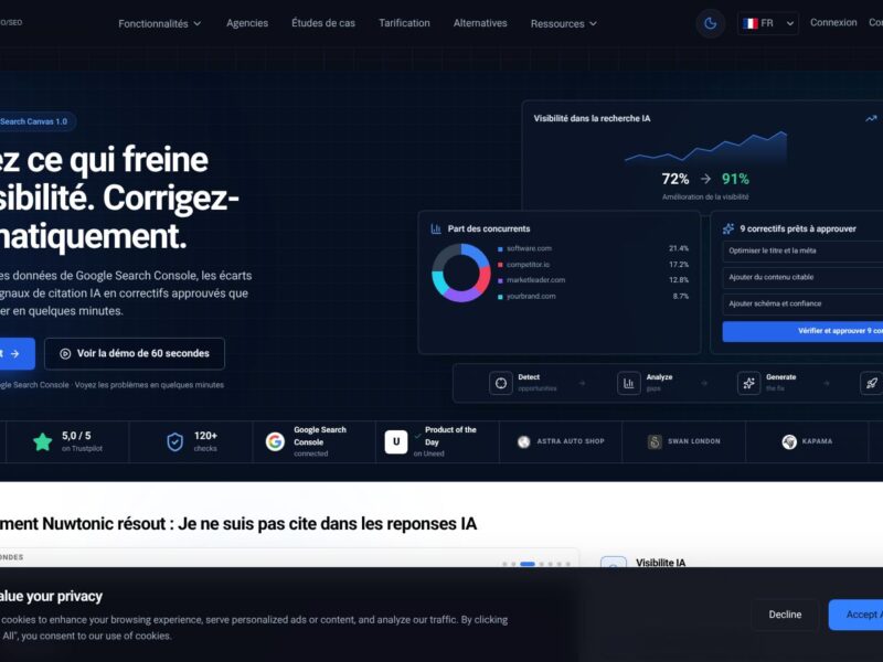 Nuwtonic : automatiser le SEO sans perdre la main