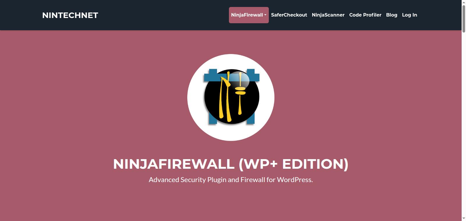 Logo NinjaFirewall, un plugin de sécurité pour WordPress.