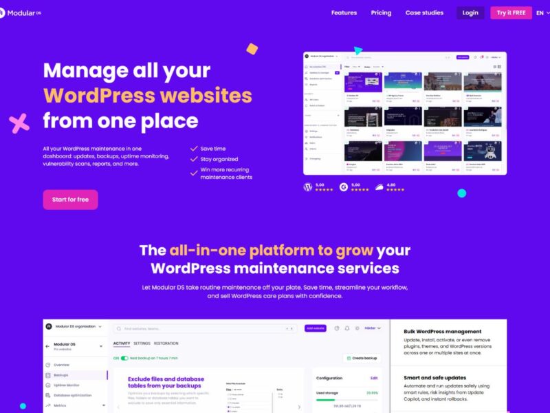 Modular DS : gérer WordPress sans erreur